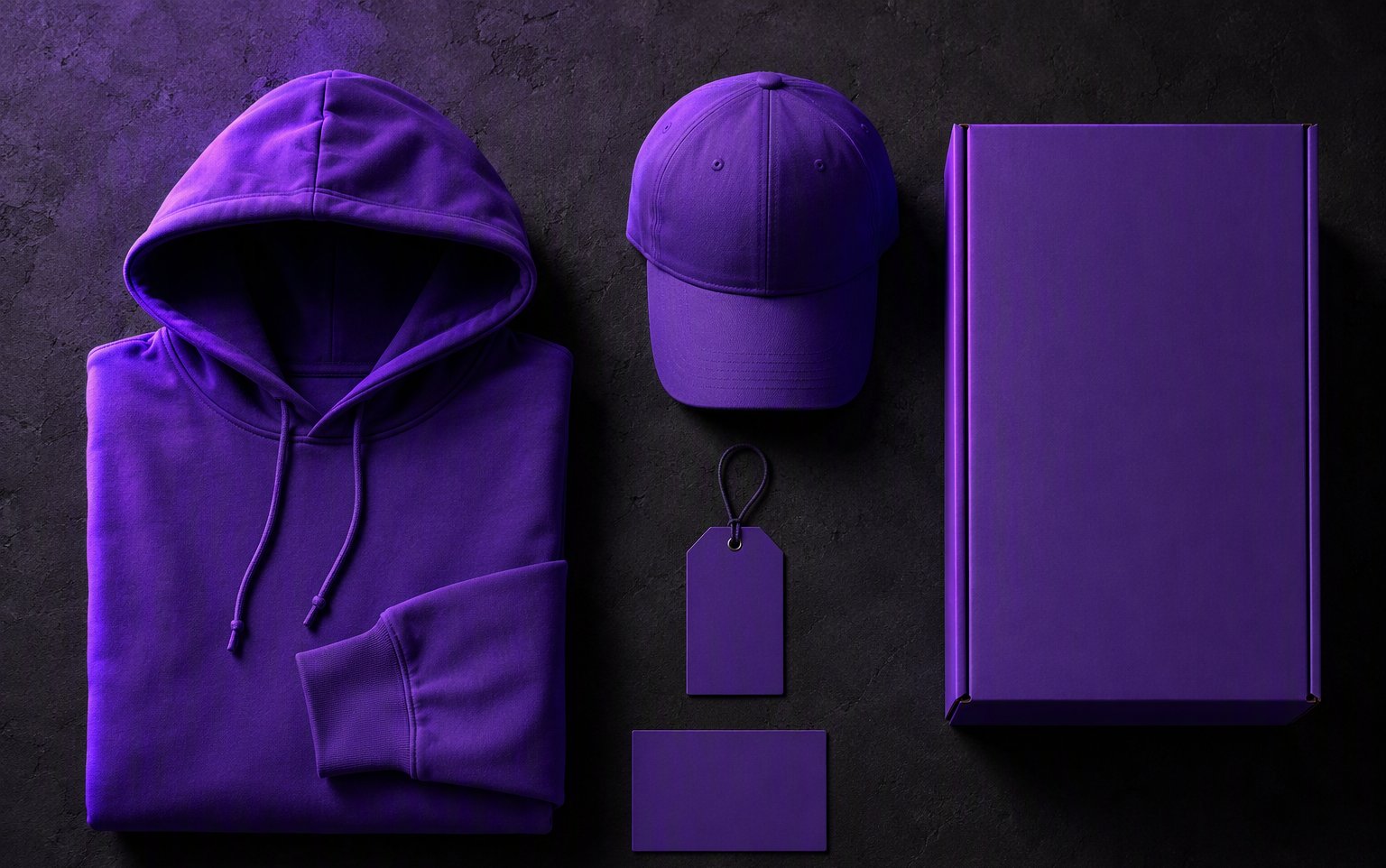 streetwear drop brand kit flat-lay