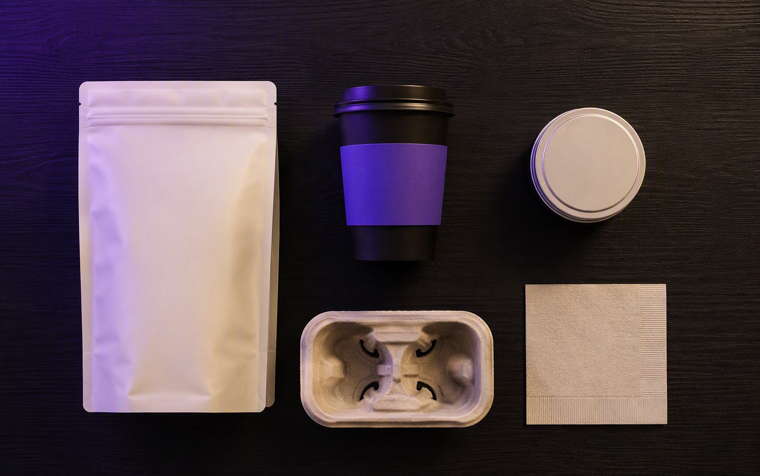 specialty coffee kit brand kit flat-lay