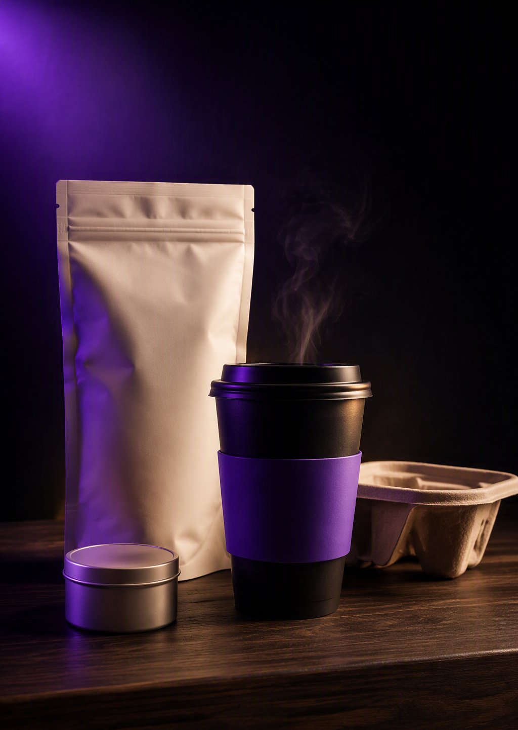 Coffee brands — branded scene